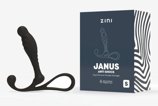 Zini - Janus 抗衝擊前列腺按摩器 細碼 - 黑色 照片