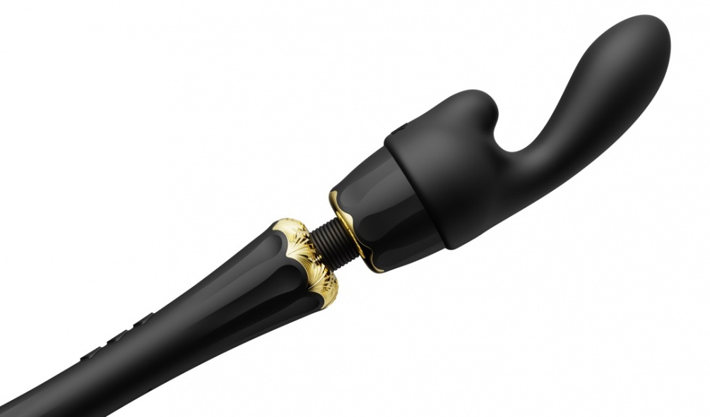 ZALO’s bestselling Legend collection has a new addition — KY... Zalo - Kyro Wand Massager - Obsidian Black photo-7