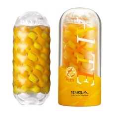 Tenga - Arte 織紋飛機杯 厚磅黃 照片