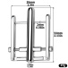 FAAK - Metal Penis Lock Cage S photo-11