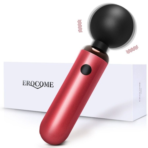 Erocome - 狐狸座 迷你AV震动棒 - 红色 照片