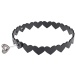 Sex&Mischief - Heart Day Collar - Black photo