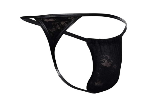 Cut4men - Lace G-String - Black - S/M photo