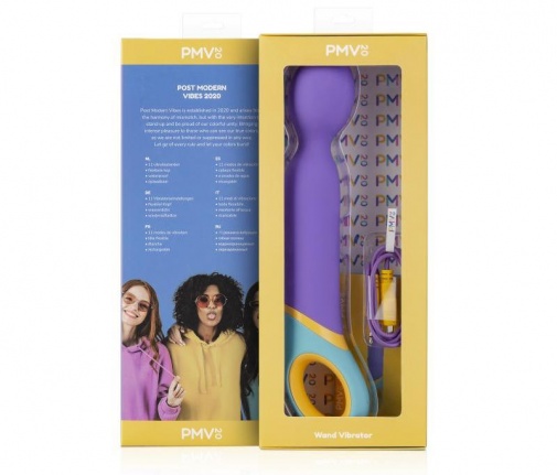 PMV20 - Base Wand Vibrator - Purple photo