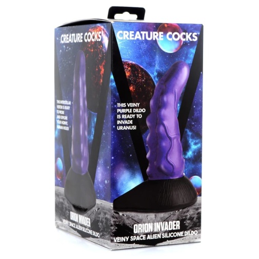 Creature Cocks - Orion Invader Dildo - Purple photo