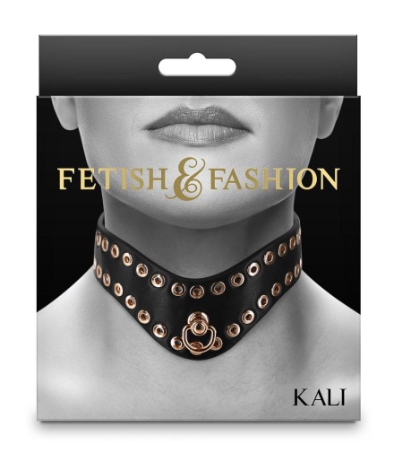 NS Novelties - 癖好与时尚 Kali 项圈 - 黑色 照片