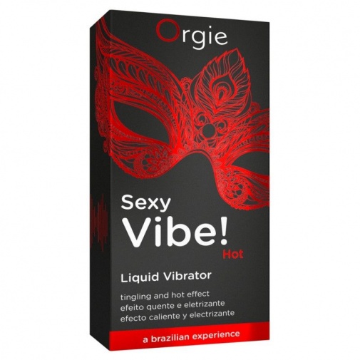 Orgie - Sexy Vibe Hot - 促进性高潮兴奋麻刺热感凝胶 - 15ml 照片