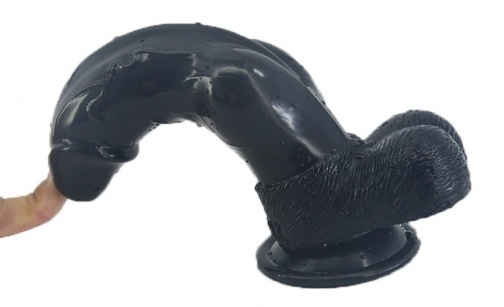 FAAK - Dog Dildo - Black photo