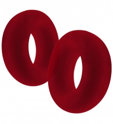 Hunkyjunk - Stiffy Bulge Rings - Red photo