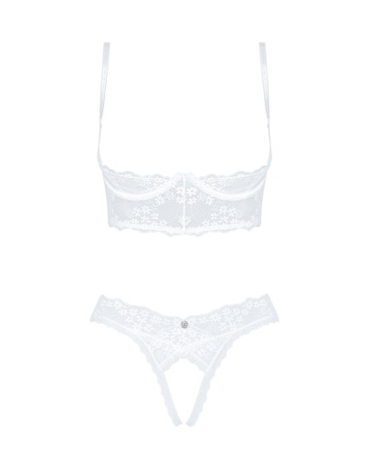 Obsessive - Heavenlly 2pcs Set - White - XL/XXL photo