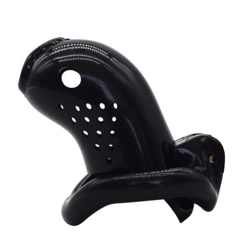 FAAK - Long Bird Chastity Cage - Black photo