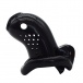 FAAK - Long Bird Chastity Cage - Black photo