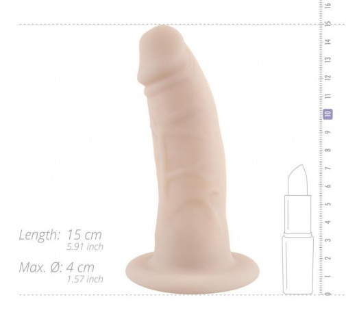 No-Parts - James 空心仿真陽具 15cm - 肉色 照片