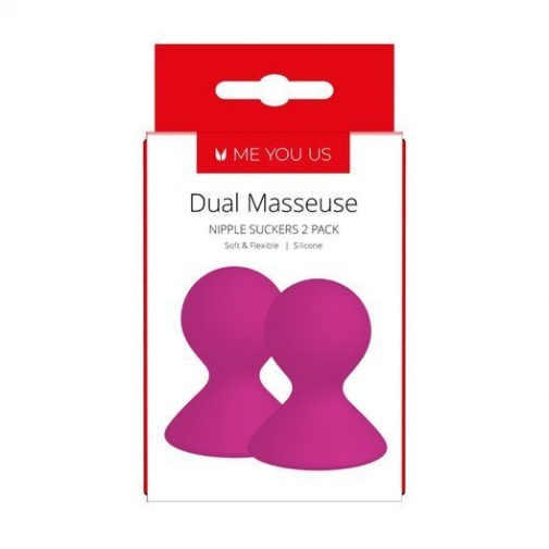 Me You Us - Dual Masseuse 乳頭吸啜器 - 紫色 照片