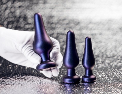 Hueman - Comets Butt Plug Set - Purple photo
