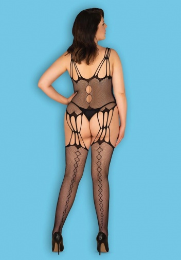 Obsessive - Bodystocking G321 - Black - XL/XXL photo