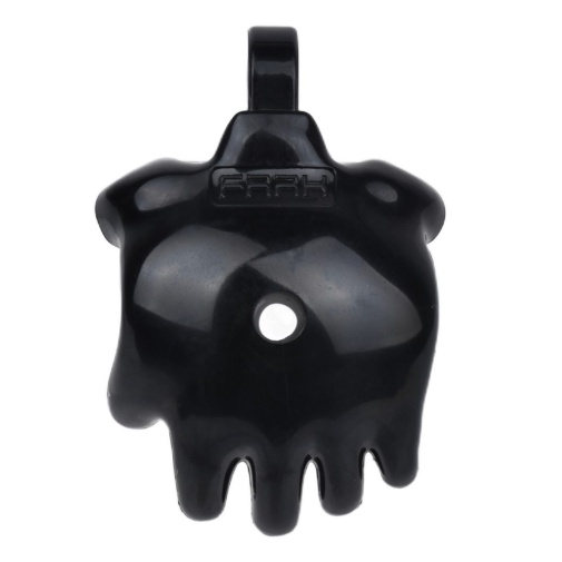 FAAK - Hand Shaped Resin Chastity Cage - Black photo