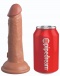 King Cock - 6" Elite Cock - Caramel photo-6