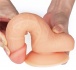 Lovetoy - 束帶連附陰囊7"假陽具 - 膚色 照片-3