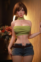 Fernanda Asian Realistic Sex Doll, Big Breasts, Ultra Soft Silicone 161 cm (5’3 ft) photo