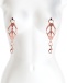 NS Novelties - Bound C3 Nipple Clamps - Rose Gold photo-2