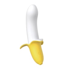 YY Horse - Warming Peeled Banana Vibrator - Yellow photo