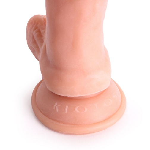 Kiotos - 仿真彎曲形假陽具 18cm - 肉色 照片