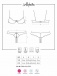 Obsessive - Alabastra 內衣 2件套裝 - 白色 - S/M 照片-10