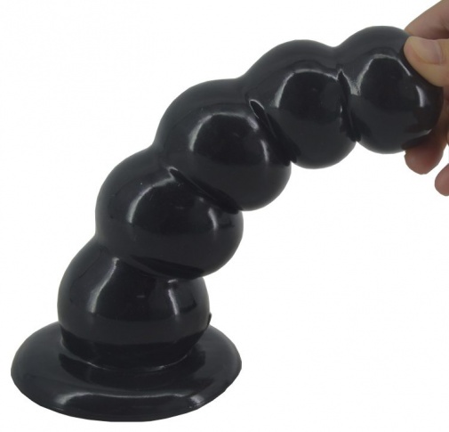 FAAK - Beads Anal Plug - Black photo