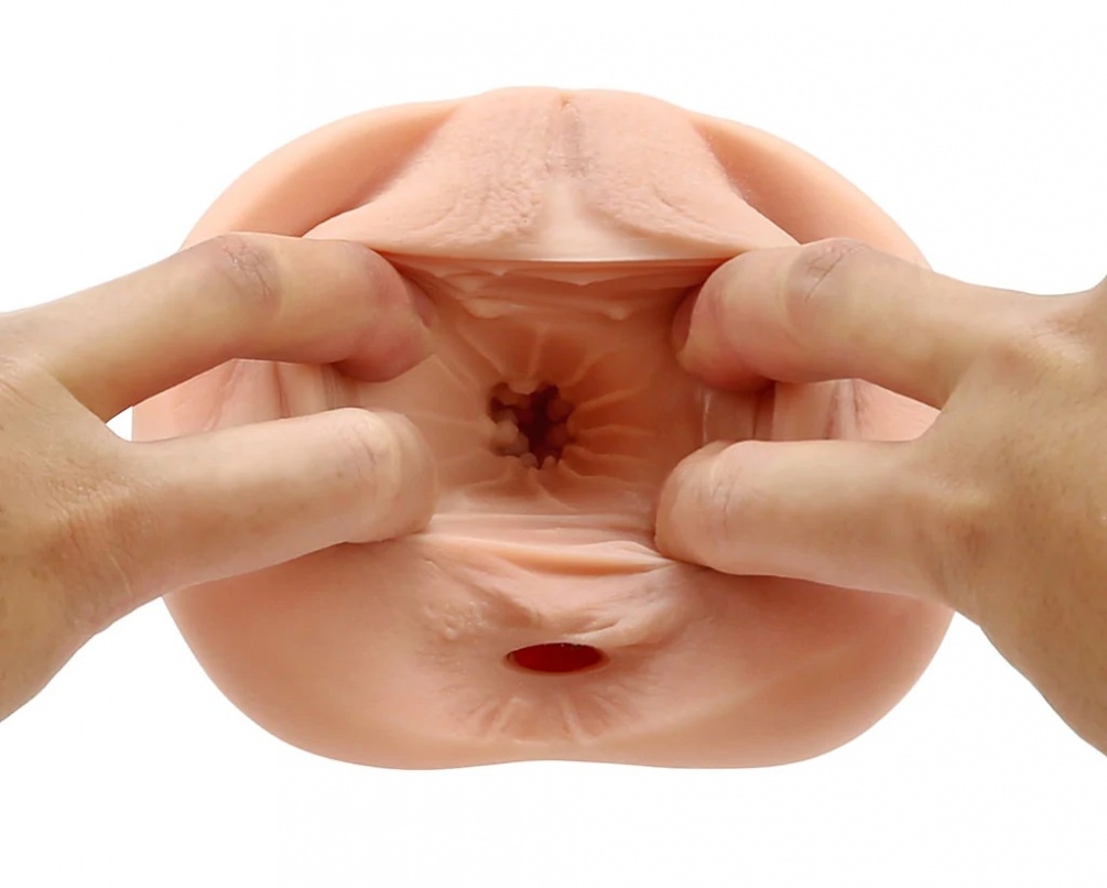 Plunge your manhood between the welcoming lips, experience a... Jorokumo - Realistic Nature Stroker 510g photo-3