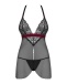 Obsessive - Rossita Babydoll - Black - L/XL photo-5