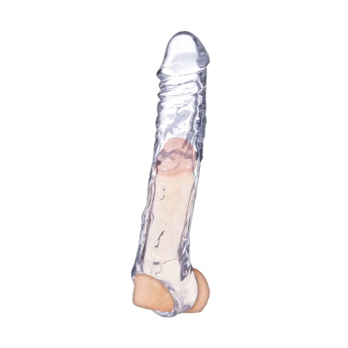 Nasstoys - Magic 7.5" 陰莖增長套連箍睪環 - 透明 照片