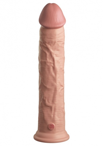 King Cock - 11" Elite 仿真阴茎 - 肉色 照片