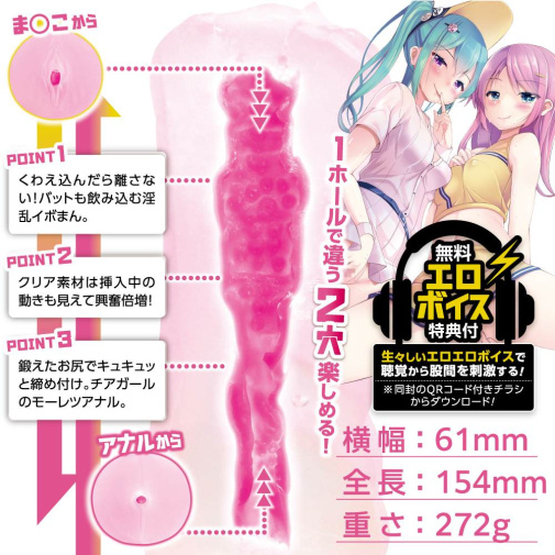 Motto Lab - Niketsu Next 2 Holes Masturbator 照片