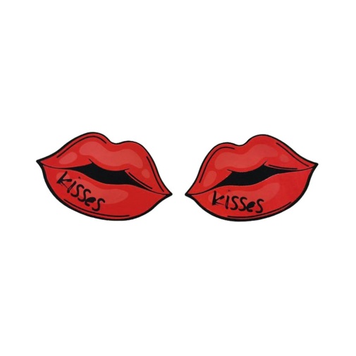 NPG - Kiss Me Nipple Covers - Red photo