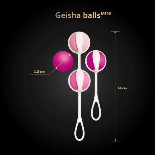 Gvibe - Geisha 收阴球 Mini - 莓红色 照片