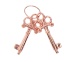 ToyJoy - Classics Metal Handcuffs - Rose Gold photo-3