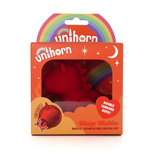 Unihorn - Blaze Diablo Clitoral Vibe - Red photo