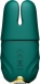 Zalo - Nave 可APP遙距控制乳頭震動器 - 藍綠色 照片-5