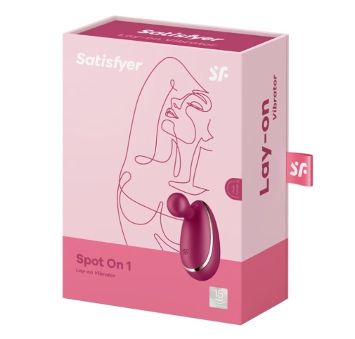 Satisfyer - Spot On 1 阴蒂刺激器 - 莓红色 照片