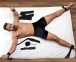 Strict - Bed Restraint Bondage Kit - Black photo-2