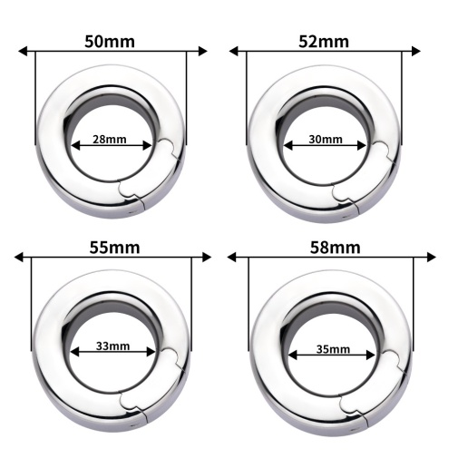 FAAK - Testicular Ring - Silver - S photo