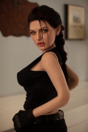  Flora 歐洲仿真實體娃娃，豐腴身材，超軟矽膠 167 cm（5’5 英尺） 照片