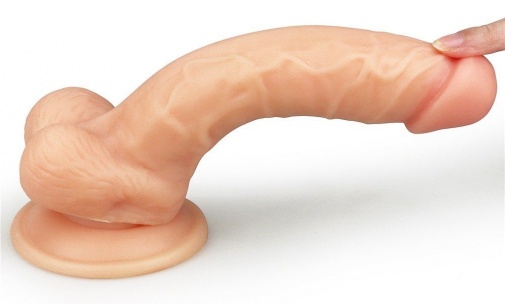 Lovetoy - 8" The Ultra Soft Dude Long - Flesh photo