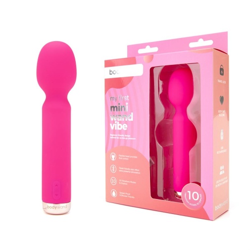Bodywand - My First 迷你震动按摩棒 - 粉红色 照片