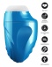 Hidden Desire - Aqua Bubble Masturbator - Blue photo-7