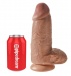 King Cock - Chubby 仿真假陽具 - 焦糖色 照片-6