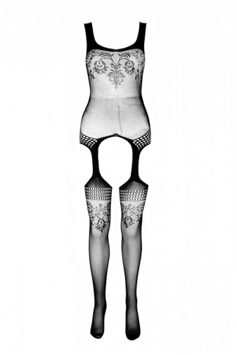 Passion - Eco Bodystocking BS008 - Black photo