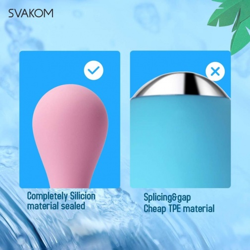 SVAKOM - Nymph 陰蒂/ 乳頭刺激器 - 粉紅色 照片