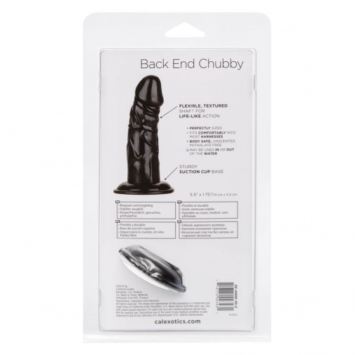 CEN - Back End Chubby 仿真陽具 - 黑色 照片